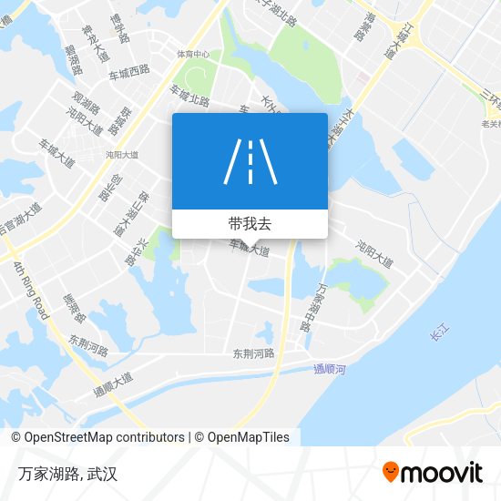 万家湖路地图