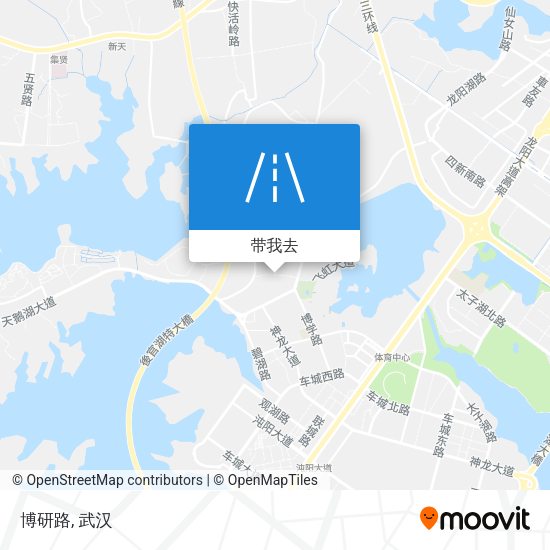 博研路地图