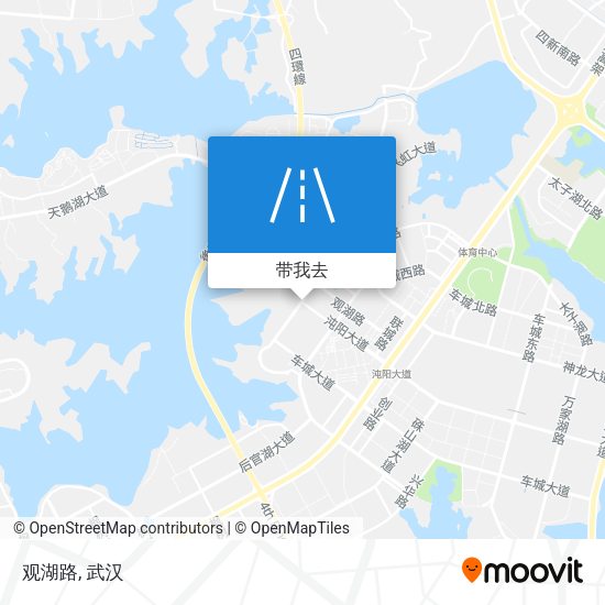 观湖路地图