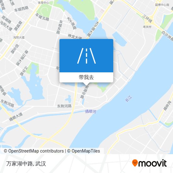 万家湖中路地图