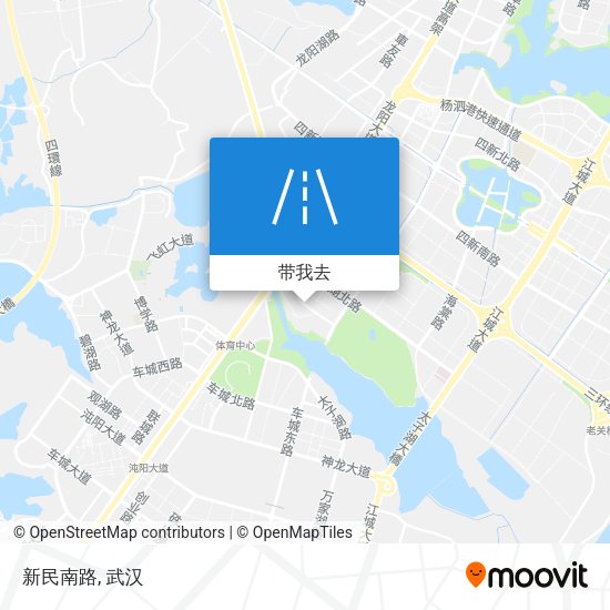新民南路地图