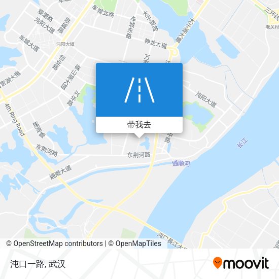 沌口一路地图