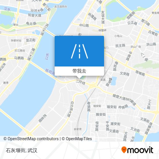 石灰堰街地图