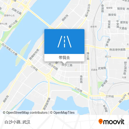 白沙小路地图