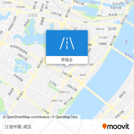江堤中路地图