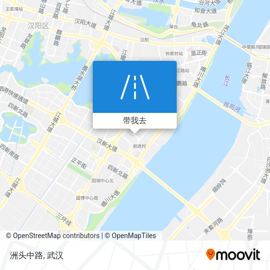 洲头中路地图