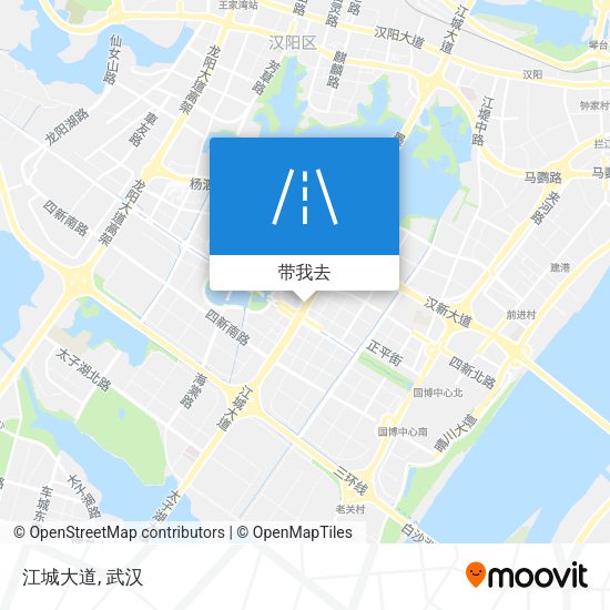 江城大道地图