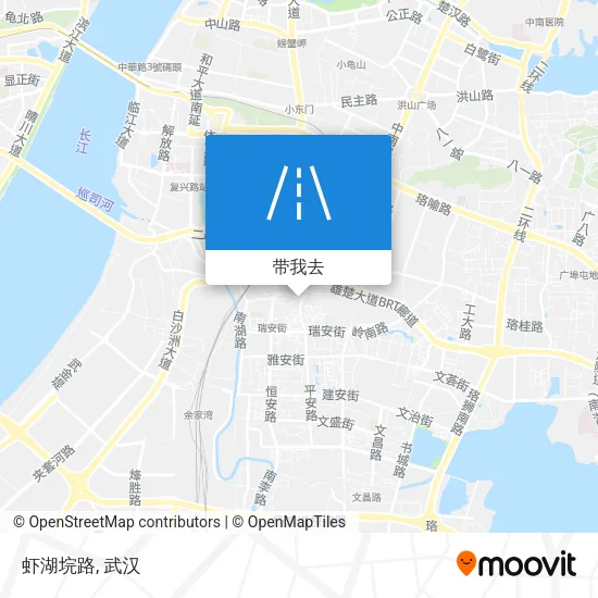虾湖垸路地图