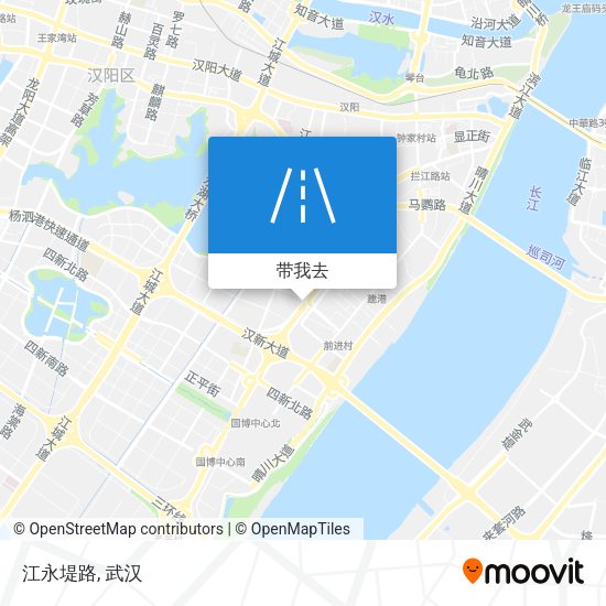 江永堤路地图