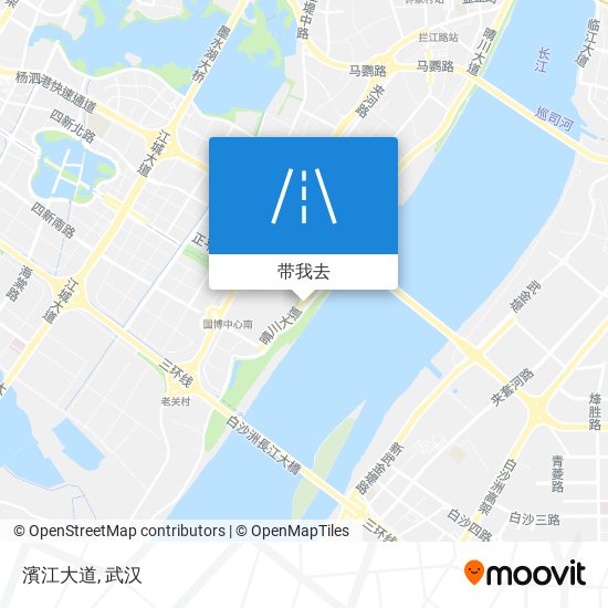 濱江大道地图