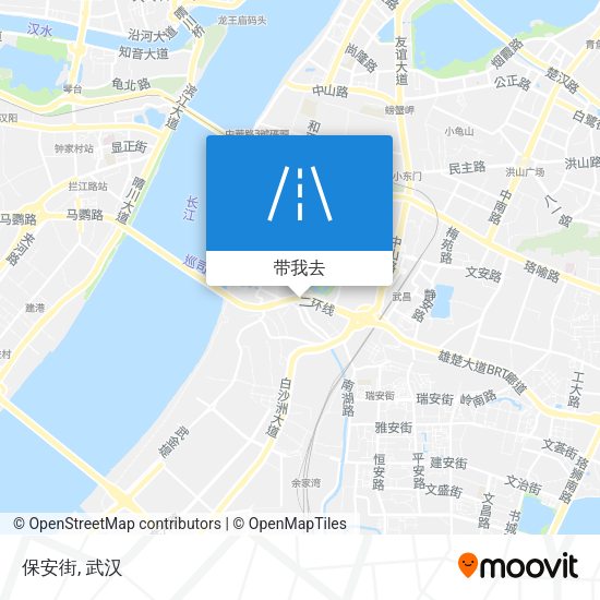 保安街地图