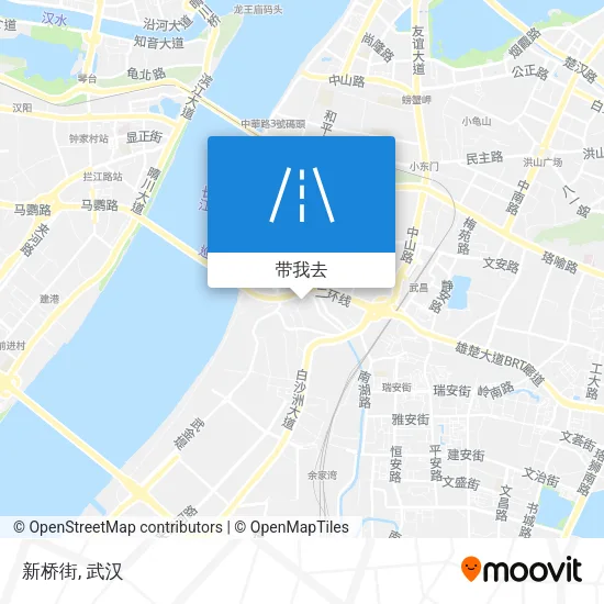 新桥街地图