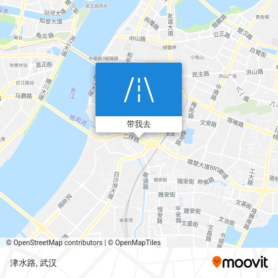 津水路地图