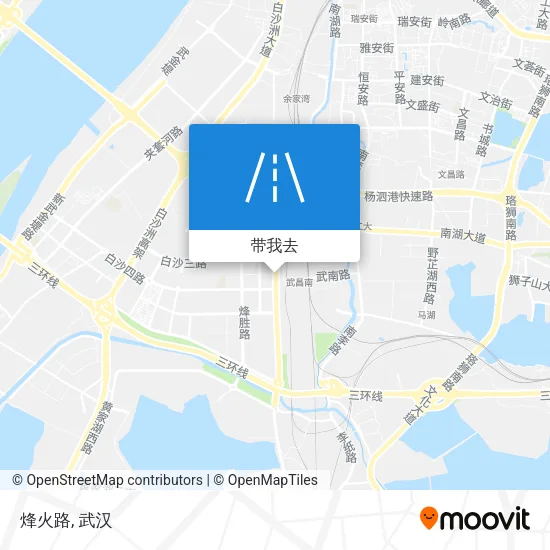 烽火路地图
