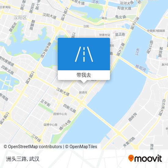洲头三路地图