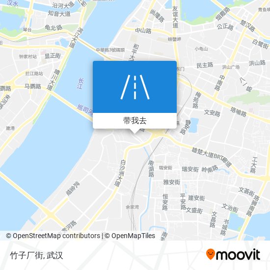 竹子厂街地图