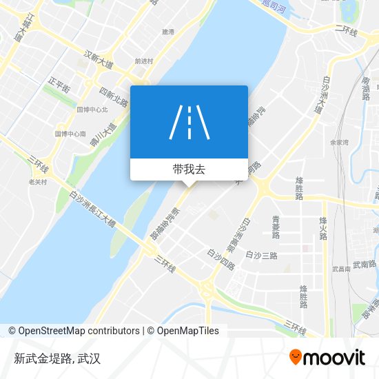 新武金堤路地图
