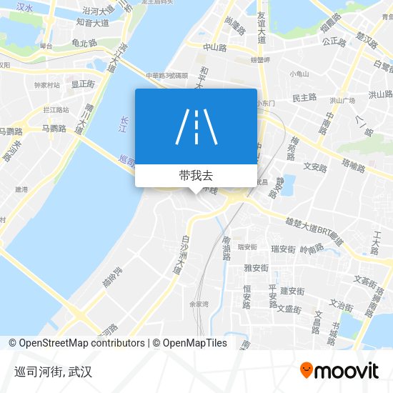 巡司河街地图