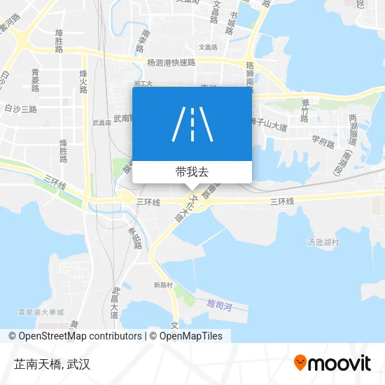 芷南天橋地图