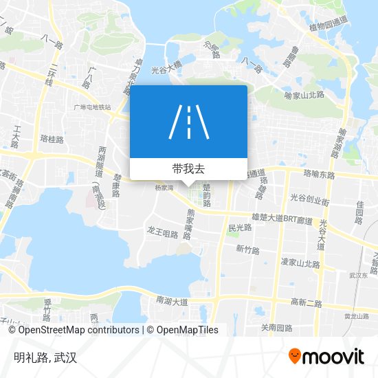 明礼路地图