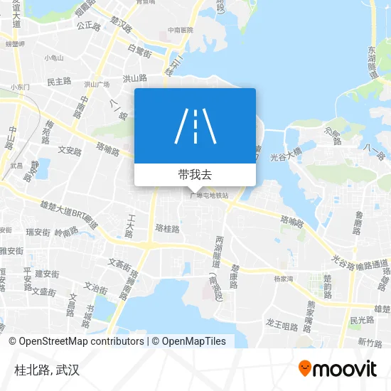 桂北路地图