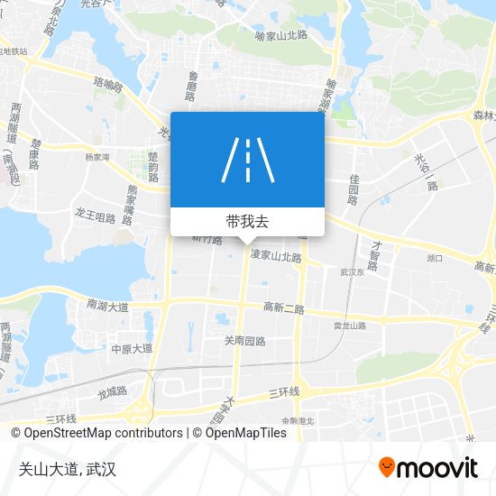关山大道地图