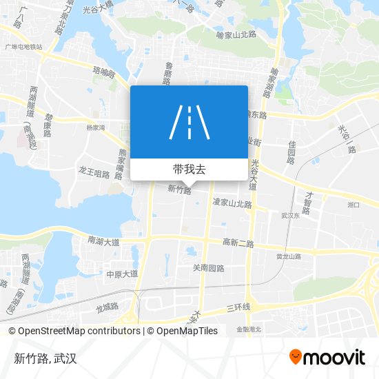 新竹路地图