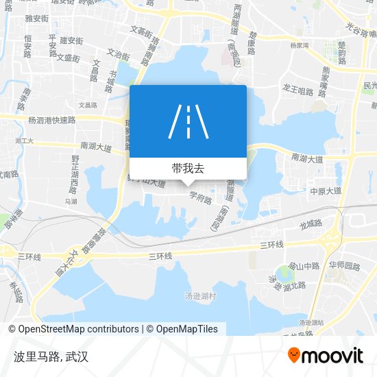 波里马路地图