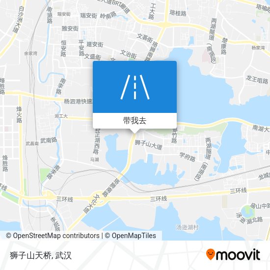 狮子山天桥地图
