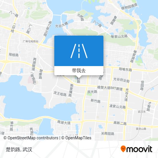 楚韵路地图