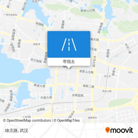 雄庄路地图