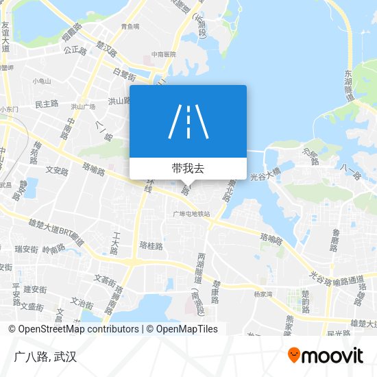 广八路地图