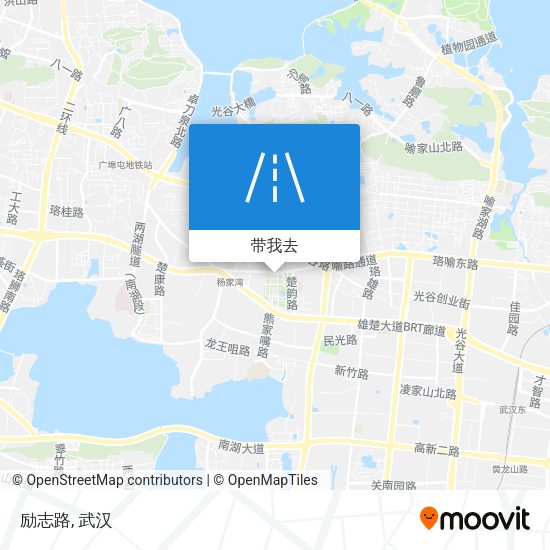 励志路地图