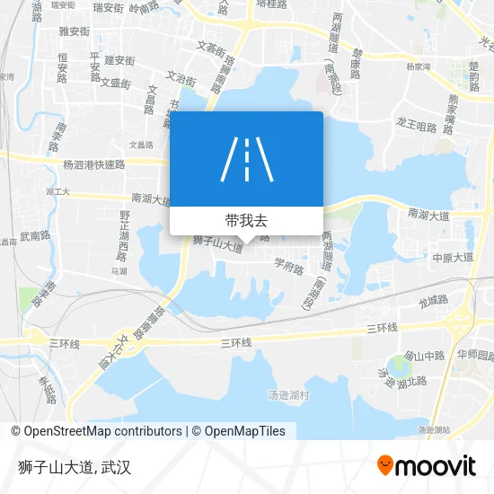狮子山大道地图