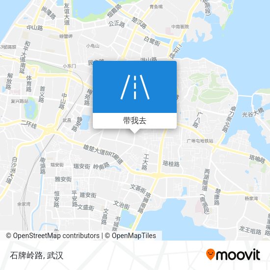 石牌岭路地图
