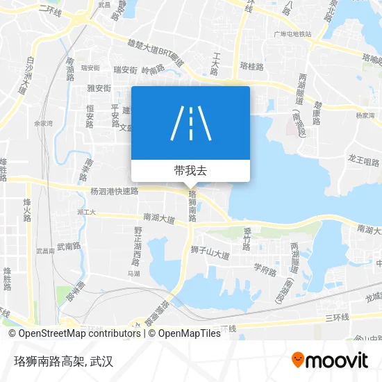 珞狮南路高架地图