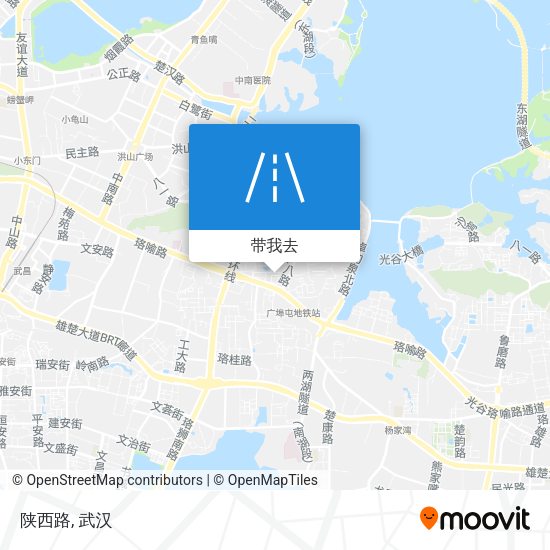 陕西路地图