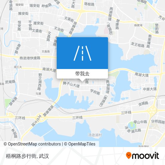 梧桐路步行街地图