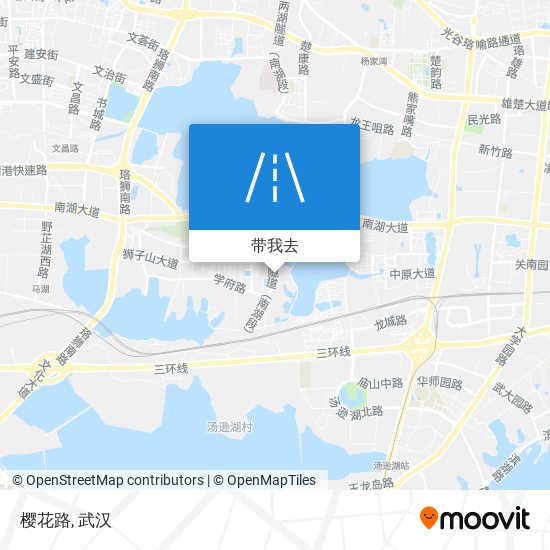樱花路地图