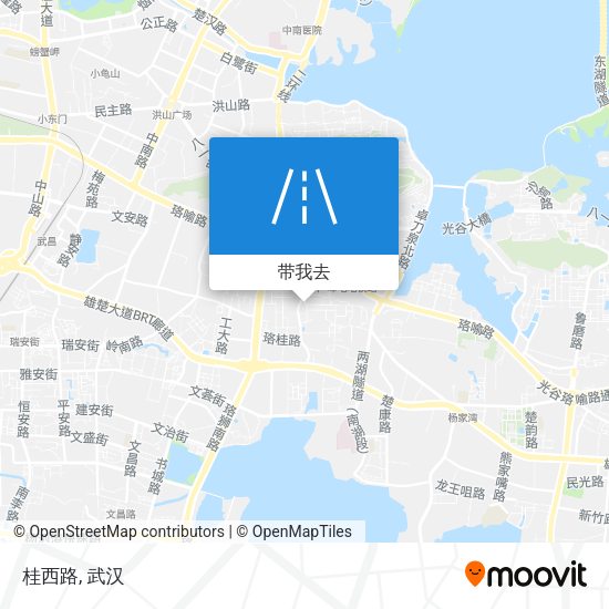 桂西路地图