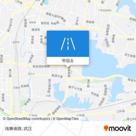 珞狮南路地图