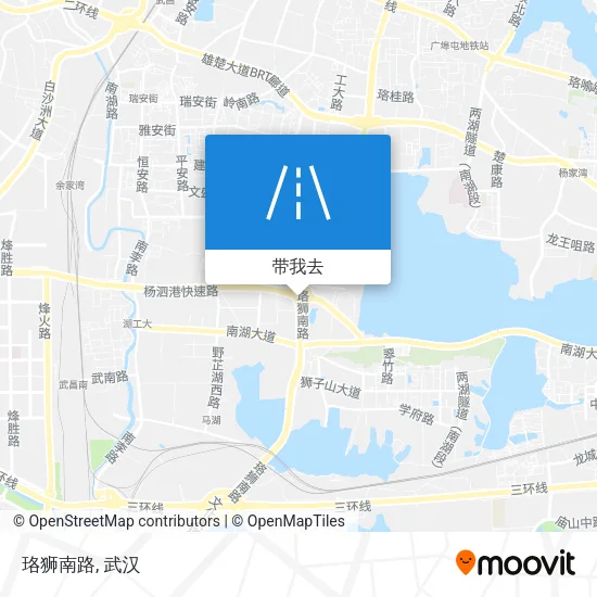 珞狮南路地图
