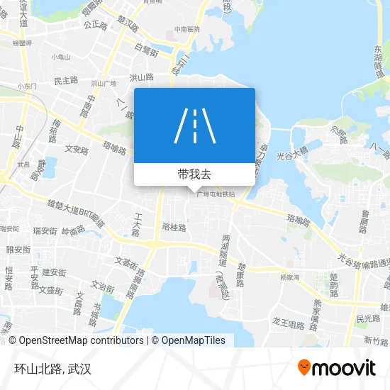 环山北路地图
