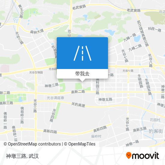 神墩三路地图