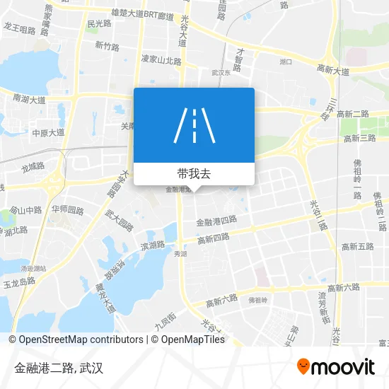 金融港二路地图