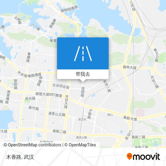 木香路地图