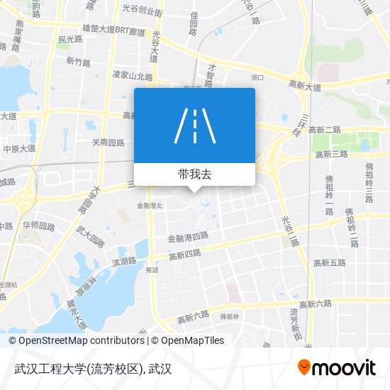 武汉工程大学(流芳校区)地图