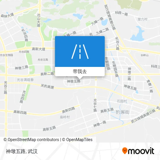 神墩五路地图