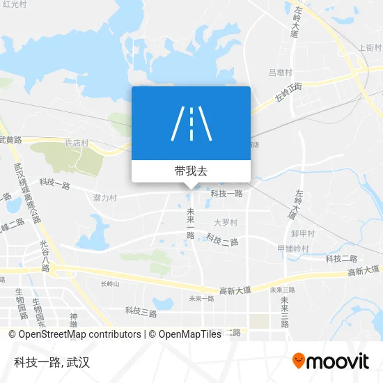 科技一路地图