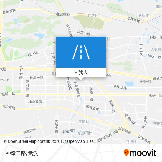 神墩二路地图